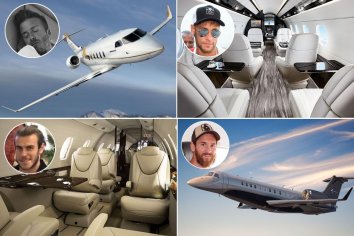 Cristiano Ronaldo, Lionel Messi and Neymar all have their own private jets... but who owns the most expensive? | The Sun