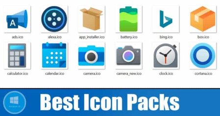 10 Best Free Icon Packs For Windows 10 (Latest)