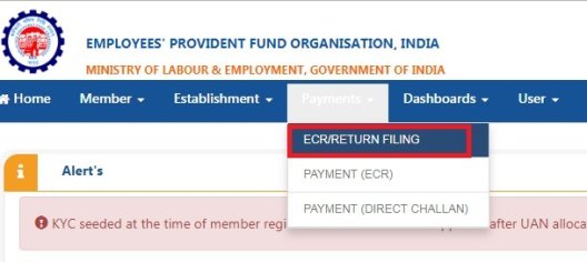 Download EPF Challan After Online Payment unified PF portal