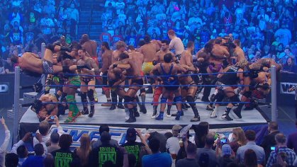 Historical 41-Man Battle Royal: SmackDown, Oct. 14, 2011