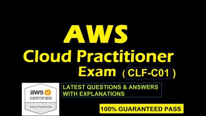AWS Cloud Practitioner Dumps Real Braindumps (CLF-C01)