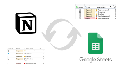 Notion2Sheets - Give Notion the superpowers of Google Sheets