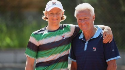 Leo Borg follows in footsteps of famous father Bjorn Borg | CNN
