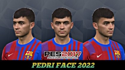 PES 2017 | PEDRI FACE 2022 ( LOOKS LIKE EFOOTBALL 2022 ) | Download & Install - YouTube