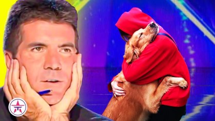 Top 10 Dog Acts That Got Simon Cowell To Go CRAZY!