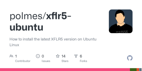 GitHub - polmes/xflr5-ubuntu: How to install the latest XFLR5 version on Ubuntu Linux