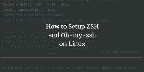 How to Setup ZSH and Oh-my-zsh on Linux