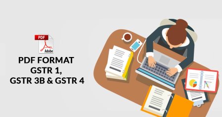 Download PDF Format of GST Forms GSTR 1, GSTR 3B & GSTR 4 | SAG Infotech