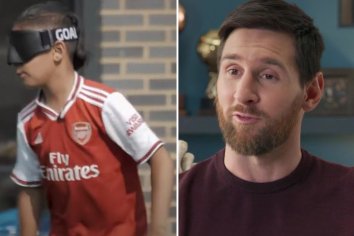 Lionel Messi gives blind Arsenal fan £4k glasses in incredible gesture as he heads charity campaign | The Sun