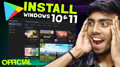 How to Install Playstore On PC/Laptop! Official Method Play Your Fav. Apps & Games with Controls
