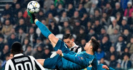 The Legendary Cristiano Ronaldo Scores A Legendary 'Bicycle Kick' Goal | HuffPost Sports