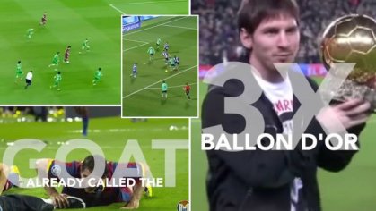 Incredible video comparing Lionel Messi and Kylian Mbappe at 23 years of age shows thereâs levels between the