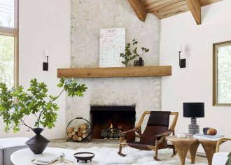 Where To Put Your TV And Fireplace: 4 Winning Formulas That Actually Look Good + What Not To Do - Emily Henderson