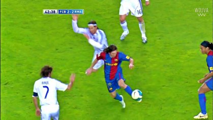 19 Year Old Lionel Messi Destroyed Real Madrid (With Rare Commentary) - YouTube
