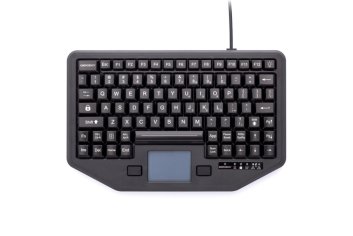 iKey's IK-TR-911-TP Backlit Keyboard with Integrated Touchpad