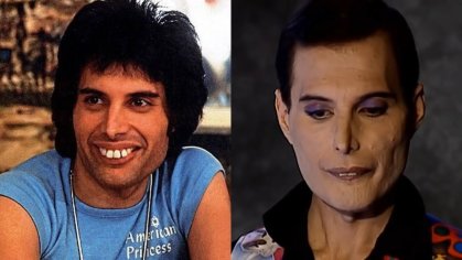 Freddie Mercury transformation from 1 to 45 years old - YouTube