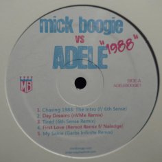 Mick Boogie vs Adele â 1988 (2009, Vinyl) - Discogs