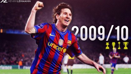 Lionel Messi â 2009/10 â Goals, Skills & Assists - YouTube