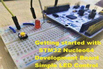 Getting Started with STM32 Nucleo64 using STM32CubeMX and TrueSTUDIO - Simple LED Control