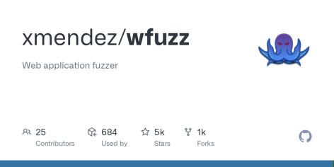 GitHub - xmendez/wfuzz: Web application fuzzer