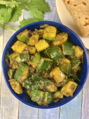 how to cook zucchini indian style