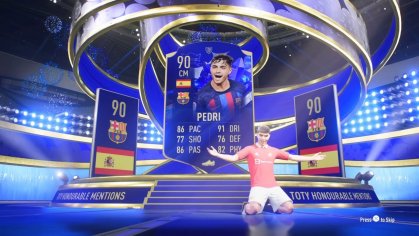 PEDRI TEAM OF THE YEAR IS *BROKEN*!!! Fifa 23 Ultimate Team Review - YouTube