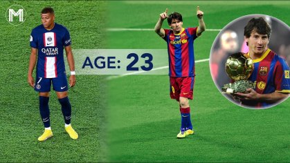 lionel messi at 23 years old