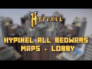 Hypixel All BedWars Maps + Lobby DOWNLOAD (24 Maps) - YouTube