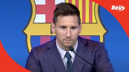 Lionel Messi Farewell Speech & Press Conference Transcript (English) | Rev