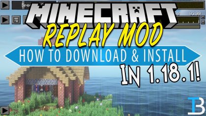 How To Download & Install Replay Mod in Minecraft 1.18.1 - YouTube