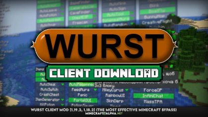 
Wurst Client VIP Mod [1.19.2, 1.18.2] (The Most Effective Minecraft Bypass) - Minecraft Alpha

