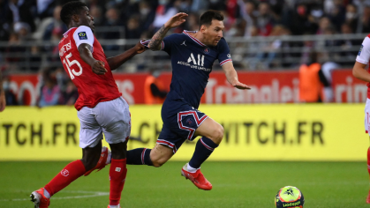 Lionel Messi PSG debut: Superstar comes off bench; Mbappe scores twice in Paris Saint-Germain win vs. Reims - CBSSports.com