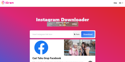 
    Download Video Instagram Reels dan IGTV di IGram, Dijamin Paling Mudah dan Cepat  