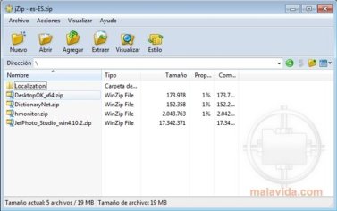 jZip 2.0.0.13805 - Download for PC Free