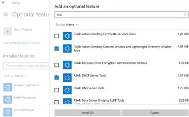 Installing RSAT Administration Tools on Windows 10 and 11 | Windows OS Hub