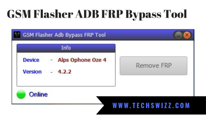 Download GSM Flasher ADB FRP Bypass Tool ~ Techswizz