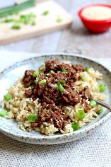 Instant Pot Cheater Korean Beef and Brown Rice - 365 Days of Slow Cooking and Pressure Cooking