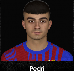 Pedri Face For PES 2017 - Pes Patch - Updates For Pro Evolution Soccer