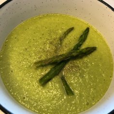 how to cook asparagus soup