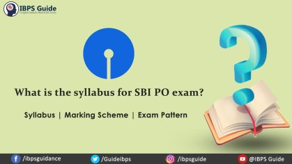 SBI PO Syllabus 2022 PDF: Free Download for Preparation