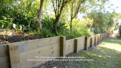 How to Build a Retaining Wall | Mitre 10 Easy As DIY - YouTube