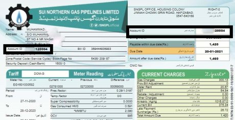 Check SNGPL Duplicate Bill Online - Sui Gas Bill