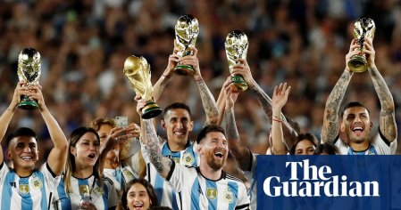 Lionel Messi takes centre stage in Argentinaâs organic outpouring of joy | Lionel Messi | The Guardian