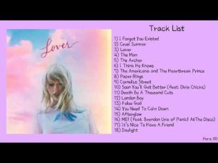 [Full Album] Taylor Swift - Lover - YouTube