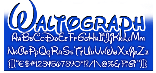 Waltograph - Font - Download - CHIP