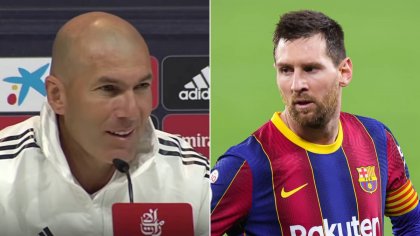 Zinedine Zidane Gives His Take On Lionel Messi Potentially Leaving Barcelona