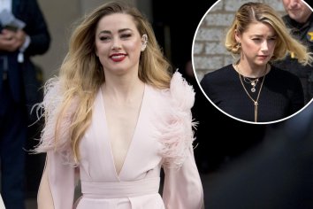 Amber Heard spotted having low-key dinner in the Hamptons