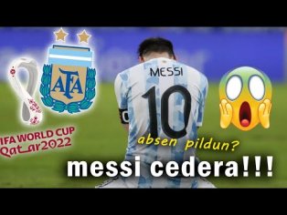 Lionel Messi CEDERA Lagi, Timnas Argentina KETAR-KETIR - YouTube