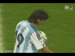 Lionel Messi vs Netherlands - Germany 2006 - YouTube