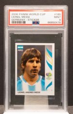 66850476 Lionel Messi 2006 Panini World Cup Germany Sticker #185 Argentina PSA 9  | eBay